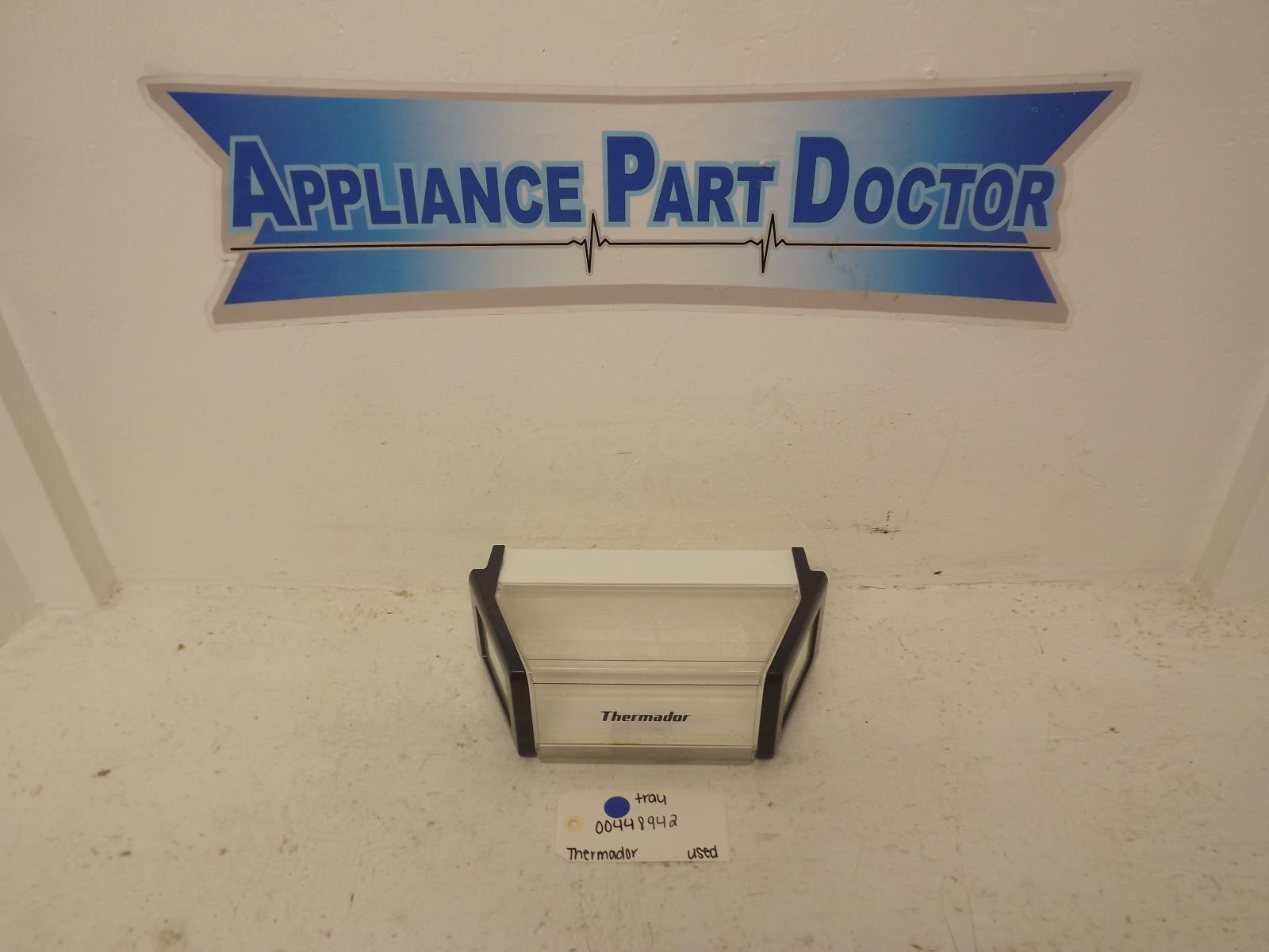 Thermador Refrigerator 00448942 Tray Used Thermador Refrigerator 00448942 Tray Used